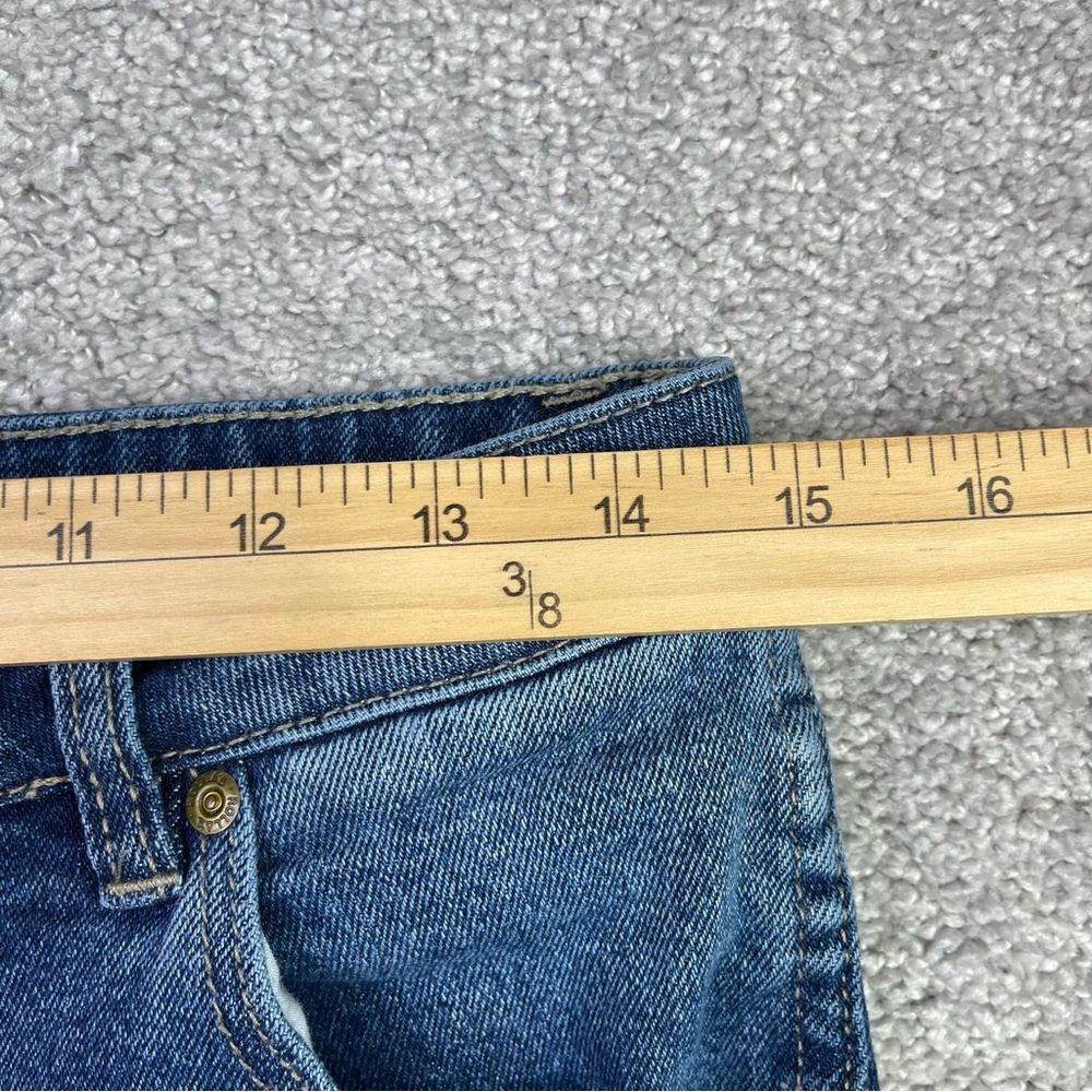Rolla's Jeans Women’s 30 Blue Skinny High Rise Dark Wash Ripped - Picture 9 of 13